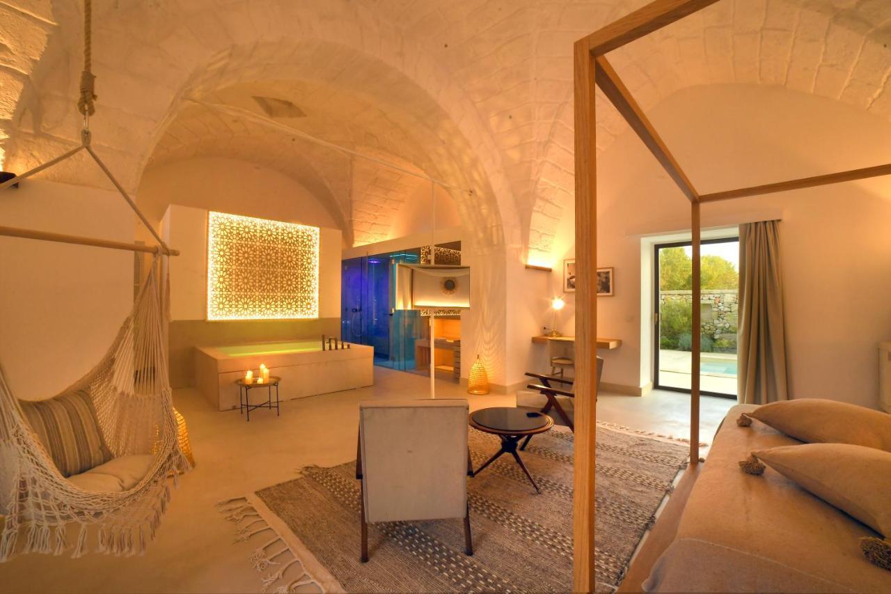 Masseria Corte Degli Aromi Palmariggi Exterior foto